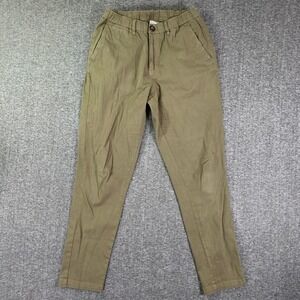 Cove Chino Pants Men 30x31 Brown Performance Stretch Joggers